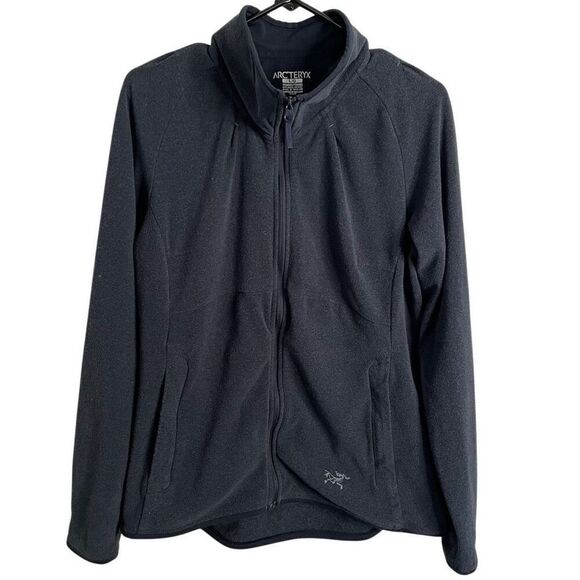 Arc’teryx Womens Caliber Cardigan L Blue Polartec Fleece Outdoors Hiking Active - Picture 1 of 10